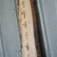 C Ambacht houten meetlat groeimeter liefslabel origineel cadeau kraamcadeau kind babyshower verjaardag baby geboorte sinterklaas kerst moederdag vaderdag persoonlijk leuk luxe kado cadeau