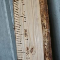 N Ambacht houten meetlat groeimeter liefslabel origineel cadeau kraamcadeau kind babyshower verjaardag baby geboorte sinterklaas kerst moederdag vaderdag persoonlijk leuk luxe kado cadeau