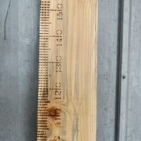 F Ambacht houten meetlat groeimeter liefslabel origineel cadeau kraamcadeau kind babyshower verjaardag baby geboorte sinterklaas kerst moederdag vaderdag persoonlijk leuk luxe kado cadeau