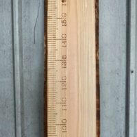 S Ambacht houten meetlat groeimeter liefslabel origineel cadeau kraamcadeau kind babyshower verjaardag baby geboorte sinterklaas kerst moederdag vaderdag persoonlijk leuk luxe kado cadeau