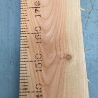 B Ambacht houten meetlat groeimeter liefslabel origineel cadeau kraamcadeau kind babyshower verjaardag baby geboorte sinterklaas kerst moederdag vaderdag persoonlijk leuk luxe kado cadeau