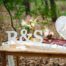 origineel persoonlijk bruiloft trouwdag decoratie cadeautip cadeau kado liefslabel jubileum bruiloftdecoratie huwelijksgeschenk houten letters voorletter sweet table receptie