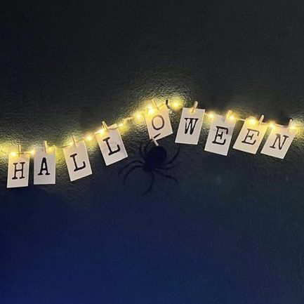 halloween slinger decoratie naamslinger danielle.schols liefslabel