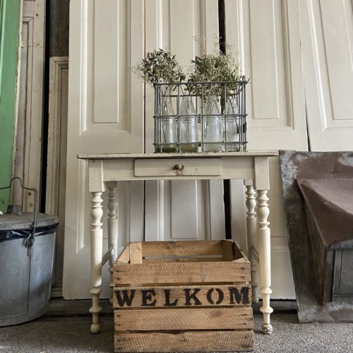 Houten Kist Welkom Opberger Liefslabel