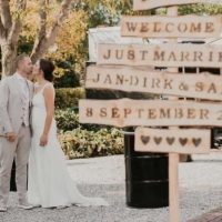 bewegwijzering bruiloft wegwijzer decoratie origineel persoonlijk wedding liefslabel Soundtrek sound trek