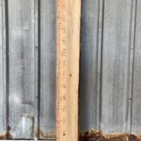 AMBACHT houten meetlat groeimeter liefslabel ambacht origineel cadeau kraamcadeau verjaardag moeder mama oma zwanger babyshower baby geboorte