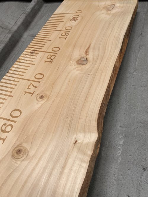EXCLUSIEF houten meetlat groeimeter liefslabel ambacht origineel cadeau kraamcadeau verjaardag baby geboorte