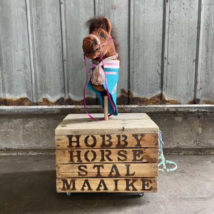 hobby horse stal hobbyhorse maaike houten kist deksel liefslabel