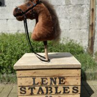 hobby horse stal hobbyhorse maaike houten kist deksel liefslabel