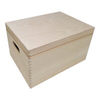A3 formaat kist liefslabel houten kistje met deksel houten kist