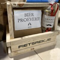chocoladereep kleinigheidje liefslabel de fiets tweewielers extraatje cadeaubon iets leuks bij kadobon liefslabel chocola chocoladereep