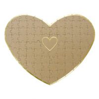bedankje gastenboek puzzel hart liefslabel origineel persoonlijk bruiloft