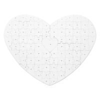 bedankje gastenboek puzzel hart liefslabel origineel persoonlijk bruiloft