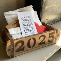 liefslabel cadeaupakket cadeau kado verjaardag trouwdag jubileum bruiloft origineel persoonlijk doe iets liefs steenmal 2025