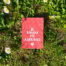 aardblei plantje aardbei liefslabel label aardblei lief cadeau kaartje