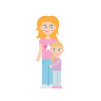 moederdag cadeau origineel persoonlijk illustratie schilderij liefs liefslabel