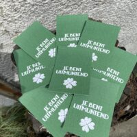 je bent uitmuntend label kaartje kaart liefs liefslabel