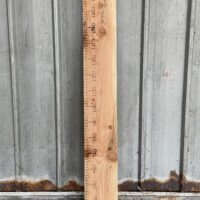 B Ambacht houten meetlat groeimeter liefslabel origineel cadeau kraamcadeau kind babyshower verjaardag baby geboorte sinterklaas kerst moederdag vaderdag persoonlijk leuk luxe kado cadeau