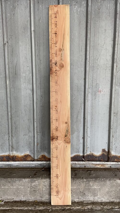 B Ambacht houten meetlat groeimeter liefslabel origineel cadeau kraamcadeau kind babyshower verjaardag baby geboorte sinterklaas kerst moederdag vaderdag persoonlijk leuk luxe kado cadeau