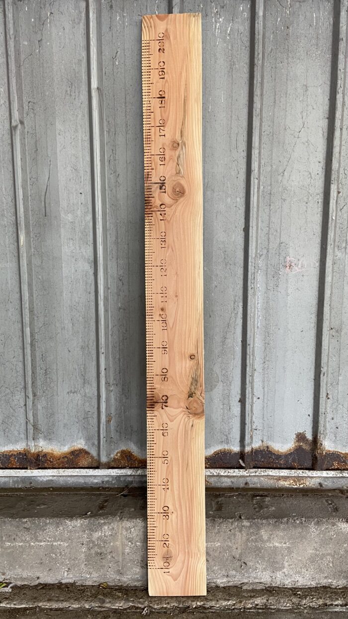B Ambacht houten meetlat groeimeter liefslabel origineel cadeau kraamcadeau kind babyshower verjaardag baby geboorte sinterklaas kerst moederdag vaderdag persoonlijk leuk luxe kado cadeau