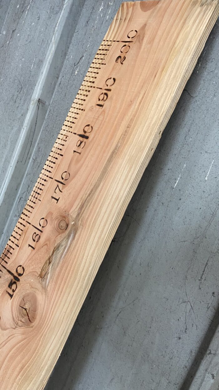 BB Ambacht houten meetlat groeimeter liefslabel origineel cadeau kraamcadeau kind babyshower verjaardag baby geboorte sinterklaas kerst moederdag vaderdag persoonlijk leuk luxe kado cadeau
