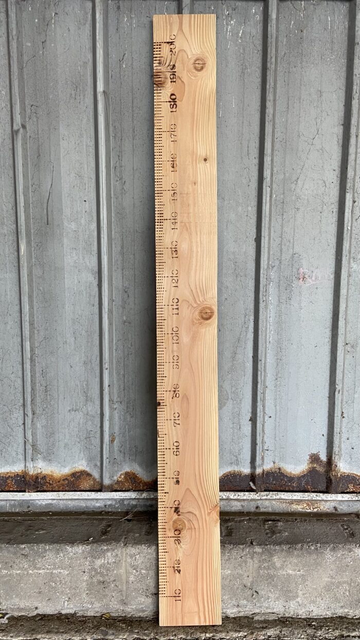 C Ambacht houten meetlat groeimeter liefslabel origineel cadeau kraamcadeau kind babyshower verjaardag baby geboorte sinterklaas kerst moederdag vaderdag persoonlijk leuk luxe kado cadeau