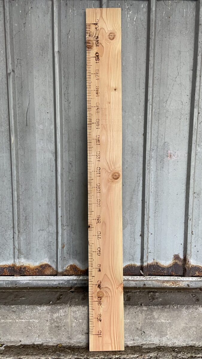 C Ambacht houten meetlat groeimeter liefslabel origineel cadeau kraamcadeau kind babyshower verjaardag baby geboorte sinterklaas kerst moederdag vaderdag persoonlijk leuk luxe kado cadeau