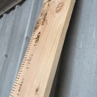 C Ambacht houten meetlat groeimeter liefslabel origineel cadeau kraamcadeau kind babyshower verjaardag baby geboorte sinterklaas kerst moederdag vaderdag persoonlijk leuk luxe kado cadeau