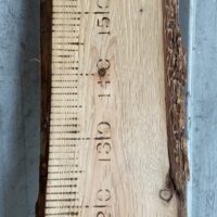 N Ambacht houten meetlat groeimeter liefslabel origineel cadeau kraamcadeau kind babyshower verjaardag baby geboorte sinterklaas kerst moederdag vaderdag persoonlijk leuk luxe kado cadeau
