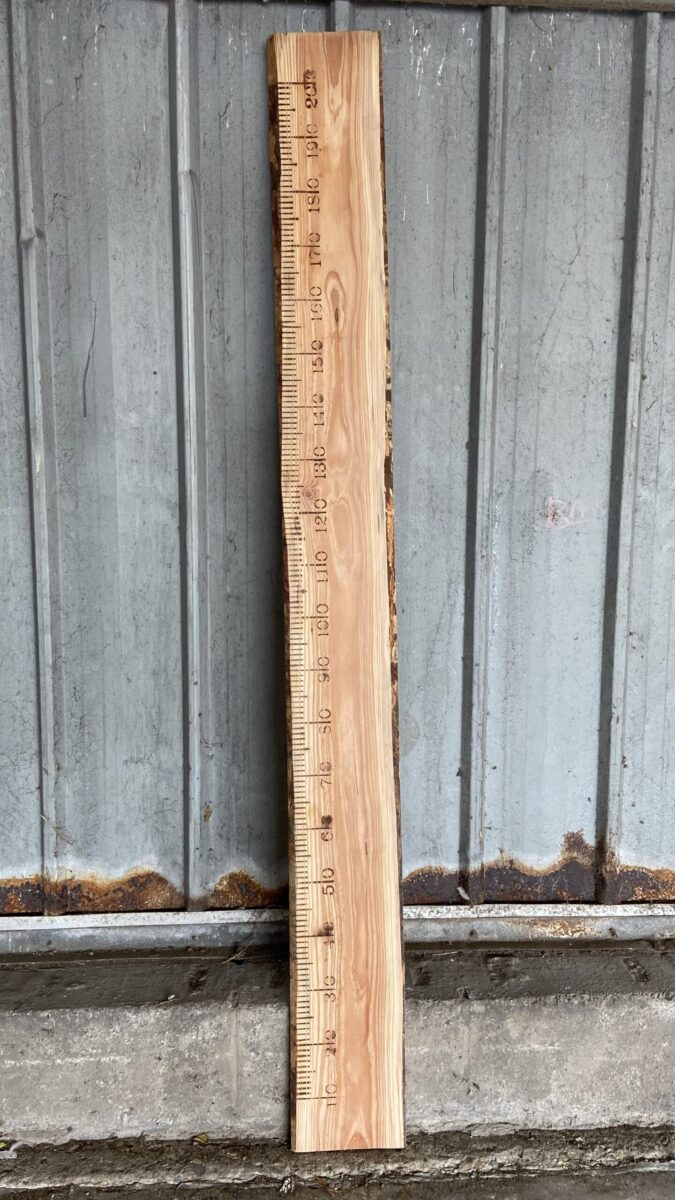 R Ambacht houten meetlat groeimeter liefslabel origineel cadeau kraamcadeau kind babyshower verjaardag baby geboorte sinterklaas kerst moederdag vaderdag persoonlijk leuk luxe kado cadeau