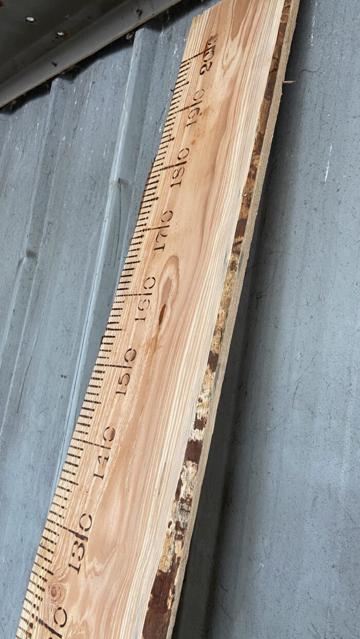 R Ambacht houten meetlat groeimeter liefslabel origineel cadeau kraamcadeau kind babyshower verjaardag baby geboorte sinterklaas kerst moederdag vaderdag persoonlijk leuk luxe kado cadeau