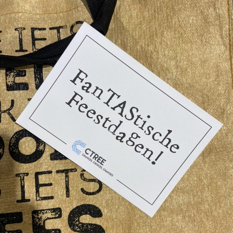 origineel persoonlijk fantastische feestdagen liefs liefslabel origineel persoonlijk kerstpakket ctree label