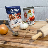 sfeerfoto pizza pakket kerstpakket origineel lekker liefslabel bakingtime cadeaupakket verjaardag trouwdag