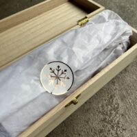 wijnkist wijnkistje cadeaupakket kerstpakket feestelijk ingepakt liefslabel