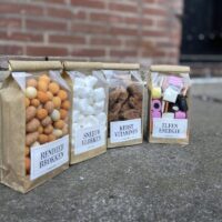 kerstdieet cadeau kerst kleinigheidje Luxe zakje - Rendierbrokken