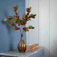 cadeau tak kersttak sjaal met verhaal liefslabel vilt besjes hulst