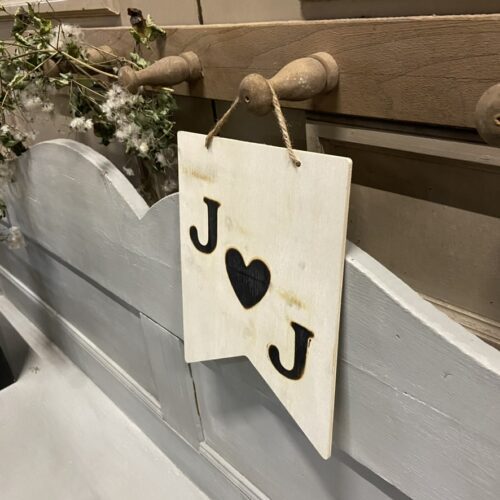 cadeau cadeautip kado kadotip origineel persoonlijk vaandel hout liefslabel valentijn bruiloft housewarming samenwonen trouwdag