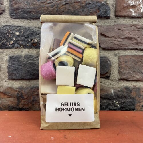 gelukshormonen baby zwanger kraamfeestje kraamfeest zwangerschap babyshowerlekker ding cadeau valentijn verjaardag traktatie feest bedankje bruiloft