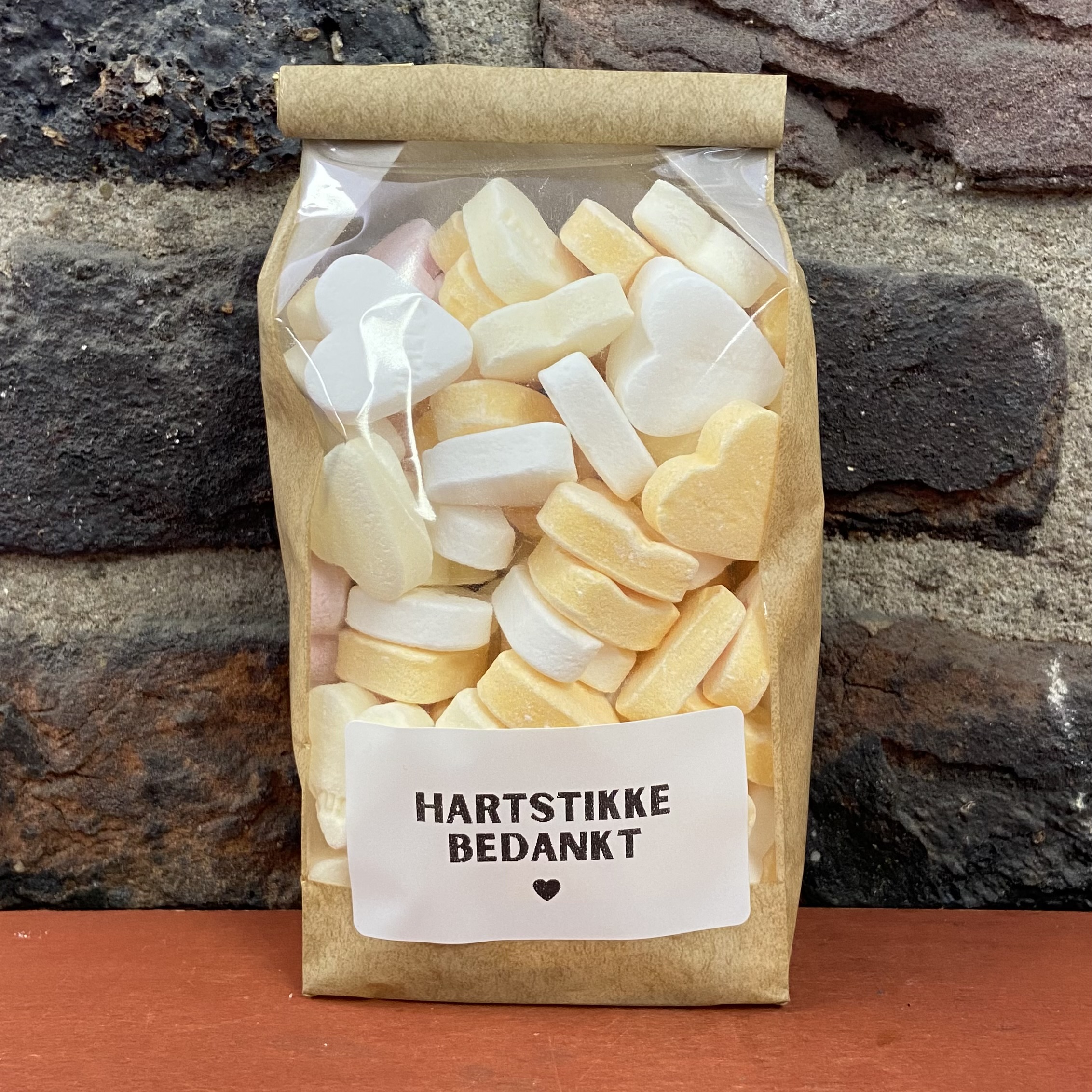 hartstikke bedankt cadeau traktatie feest bedankje verjaardag opruimen bedankje