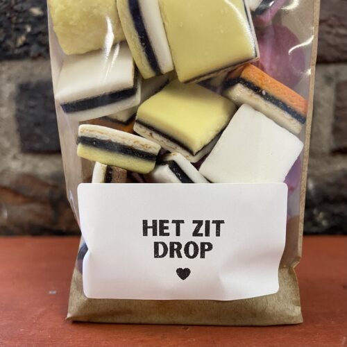 lekker ding cadeau slagen school juf meester docent klaar geslaagd traktatie feest bedankje