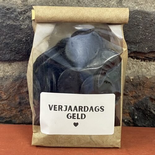 verjaardagsgeld muntdrop kleinigheidje bedankje zomer relatiegeschenk liefslabel cadeau verjaardag kleinigheidje