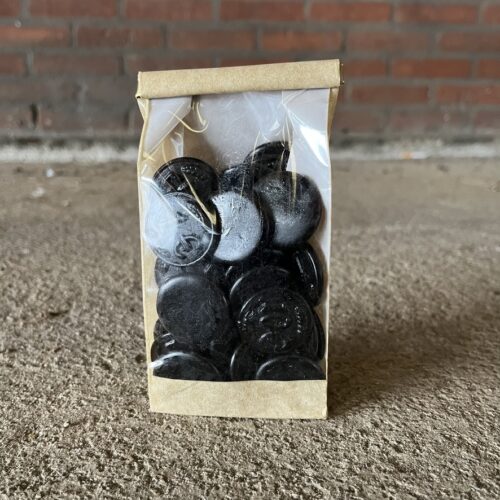 muntdrop luxe verpakking bedankje geld geven cadeau liefs liefslabel