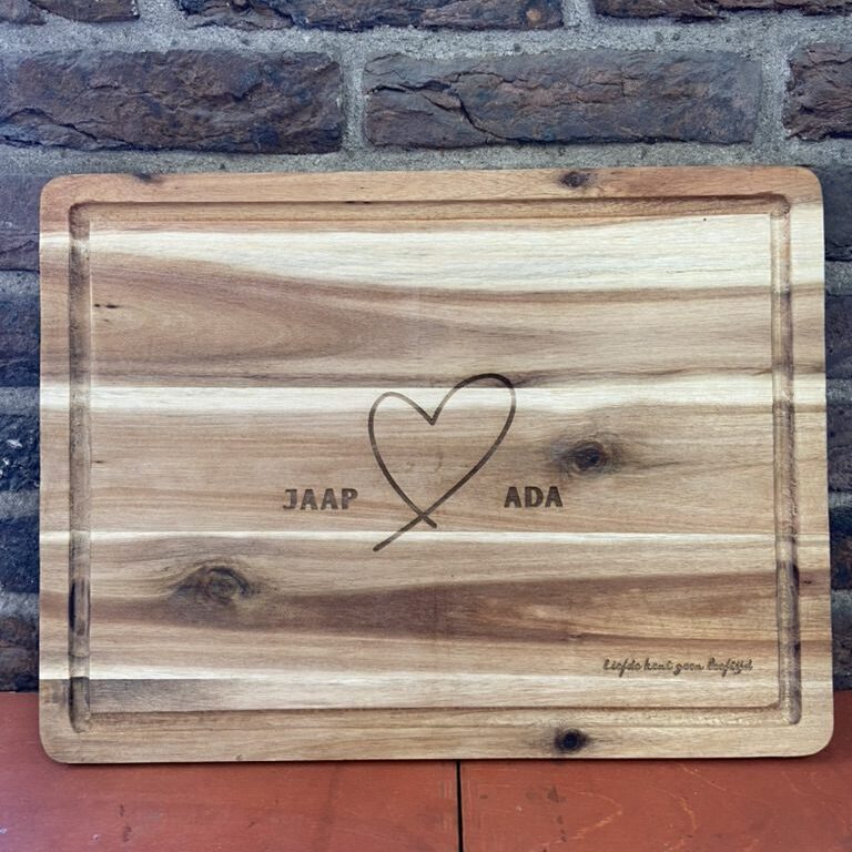 LIEFDESPLANK ➸ Inclusief Naam / Namen - Afbeelding 3