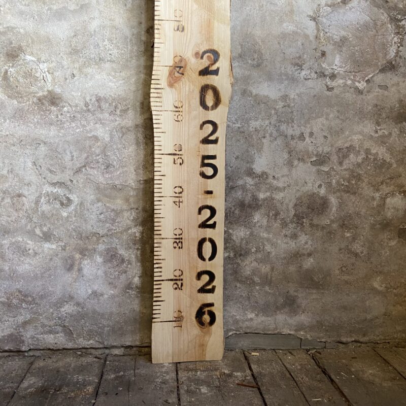 HOUTEN MEETLAT / GROEIMETER ➸ Afscheidscadeau Groep 8 - Afbeelding 4