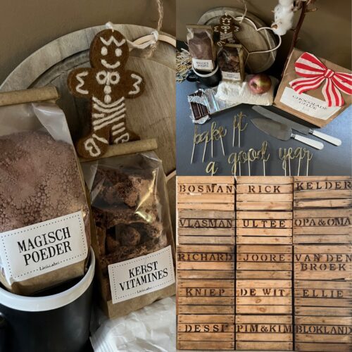bakpakket bakkersgeluk kerstpakket persoonlijk origineel bakken heel holland bakt liefslabel kerstkoekjes brownie taart